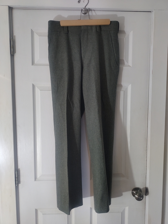 Other - Wool Men's Dress Pants in Olive Green